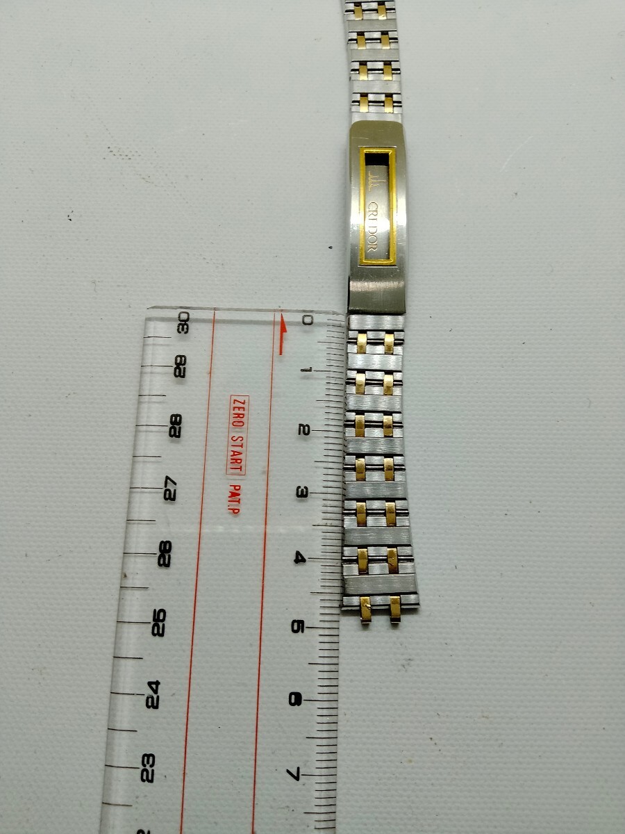 SEIKO CREDOR セイコークレドール レディース 腕時計バンド 1本 (30) 型番5A20-5010 バックルのみ破損品の画像5