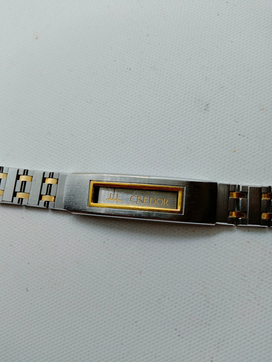 SEIKO CREDOR セイコークレドール レディース 腕時計バンド 1本 (30) 型番5A20-5010 バックルのみ破損品の画像3
