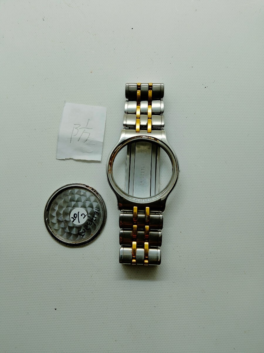 SEIKO CREDOR セイコークレドール　メンズ 腕時計バンド　1本 (防) 型番8J86-6A00_画像1