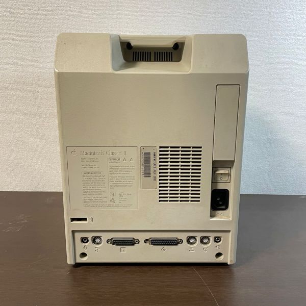 [送料無料]通電確認済み Apple Macintosh Classic2 M4150 キーボード、電源付 マッキントッシュ ジャンク 訳あり 1351の画像7