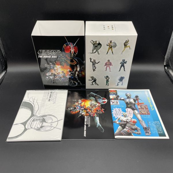 [ free shipping ] beautiful goods unopened equipped Kamen Rider THE MOVIE BOX DVD 4 sheets set with special favor 1372