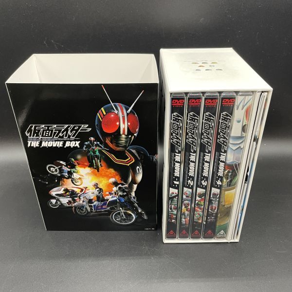 [ free shipping ] beautiful goods unopened equipped Kamen Rider THE MOVIE BOX DVD 4 sheets set with special favor 1372