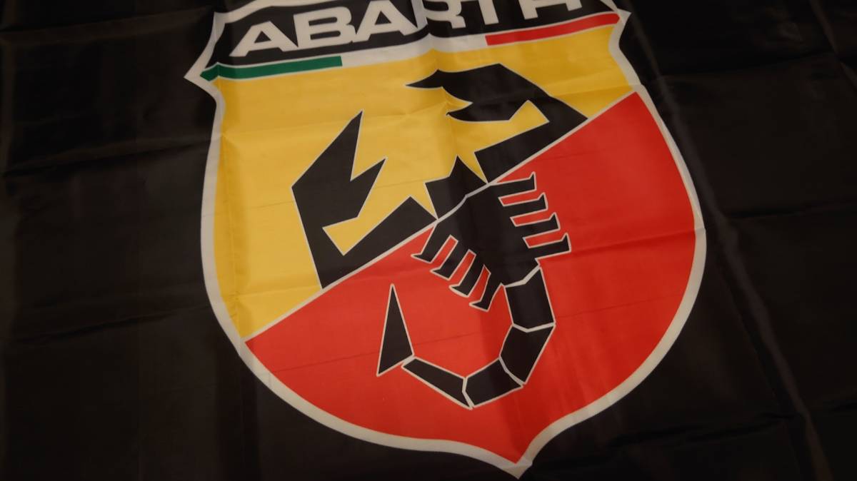 ABARTH アバルト 特大 バナー フラッグ 旗 FIAT 500 スパイダー 595の画像3