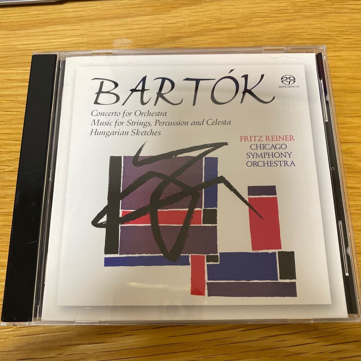 CD バルトーク SACD DSDマスタリング 管弦楽のための協奏曲 他 ライナー FBCC-42070 BARTOK CONCERTO FOR ORCHESTRA etc. REINER の画像1