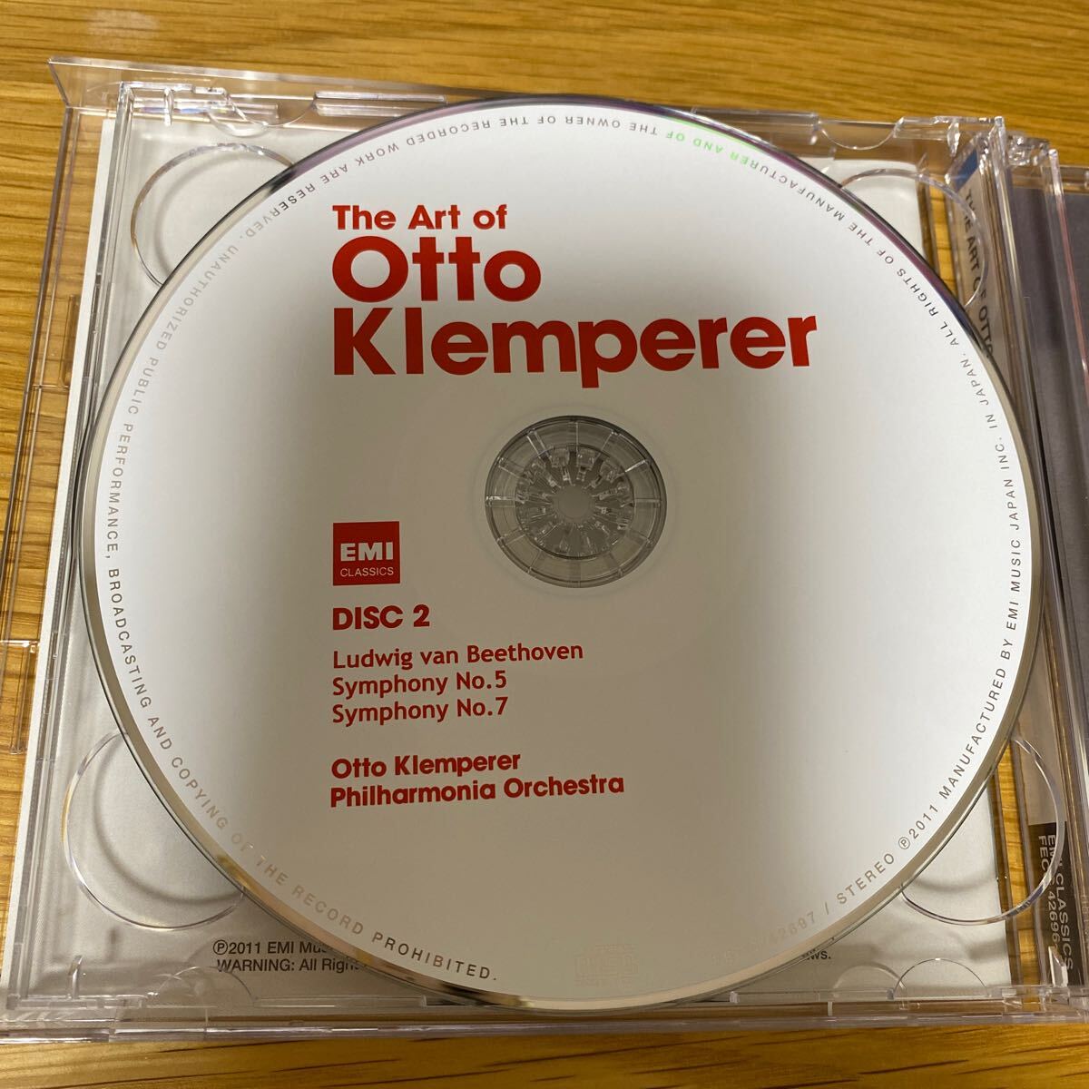 CD 巨匠クレンペラーの芸術 FECC-42696/7 THE ART OF OTTO KLEMPERER_画像5