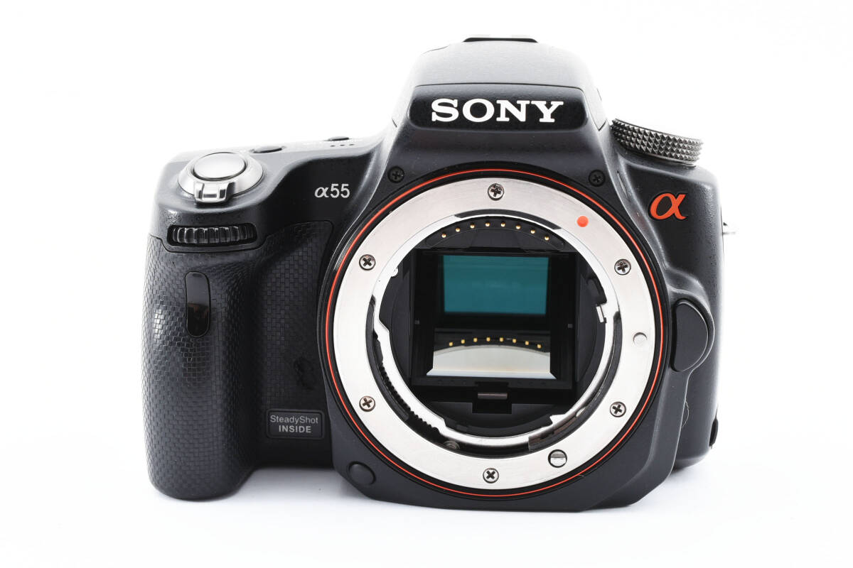 ★超美品★ ソニー SONY α55 ボディ SLR-A55V ショット数10,350枚 #17166T_画像3