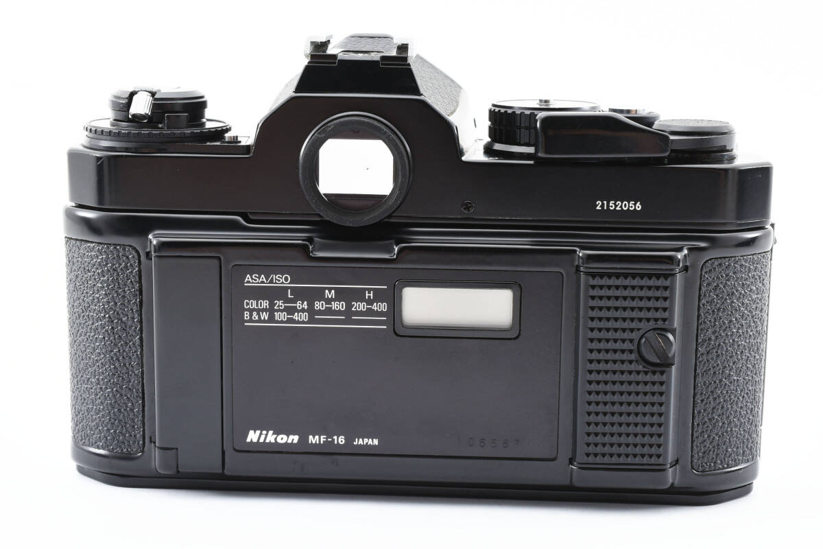 ★超美品★ ニコン Nikon FE2 ブラック ボディ #17170T_画像5