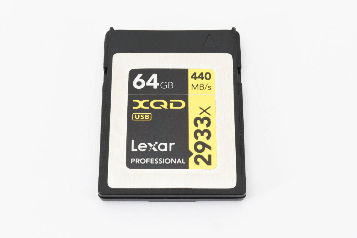 ★超美品★ レキサー LEXAR Professional XQD メモリーカード 2933x 64GB 440MB/s★ワンオーナー #17212Tの画像1