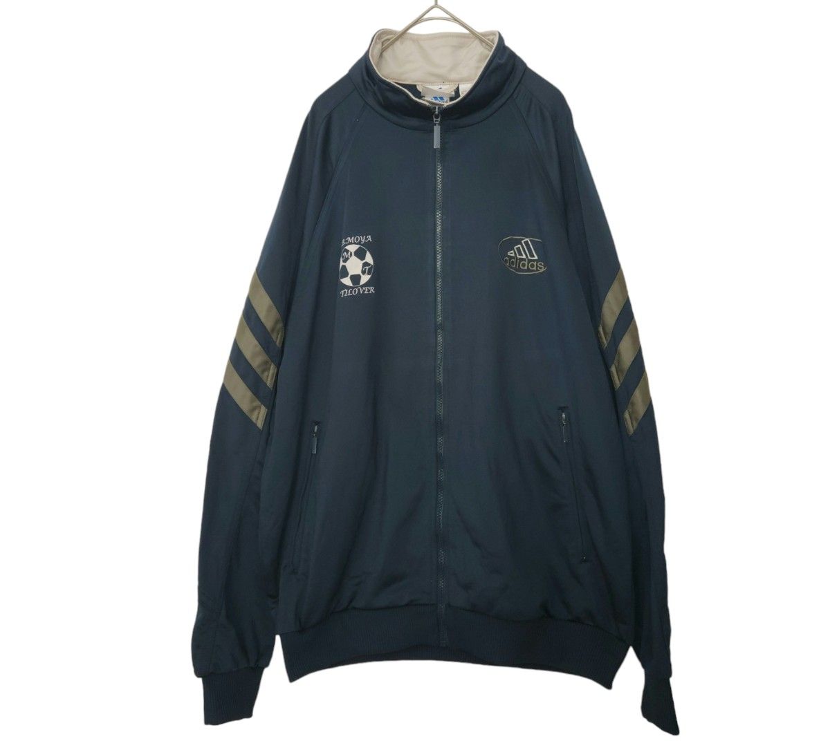 90s adidas アディダス トラックジャケット ジャージ 刺繍ロゴ 90s adidas アディダス トラックジャケット ジャージ 刺繍ロゴ