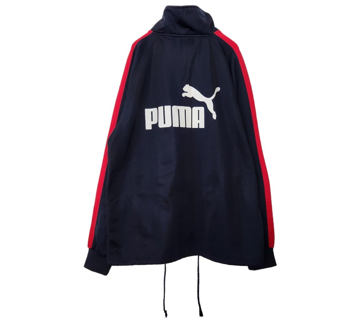 PUMA プーマ トラックジャケット ジャージ 古着 ネイビー 刺繍 PUMA プーマ トラックジャケット ジャージ 古着 ネイビー 刺繍