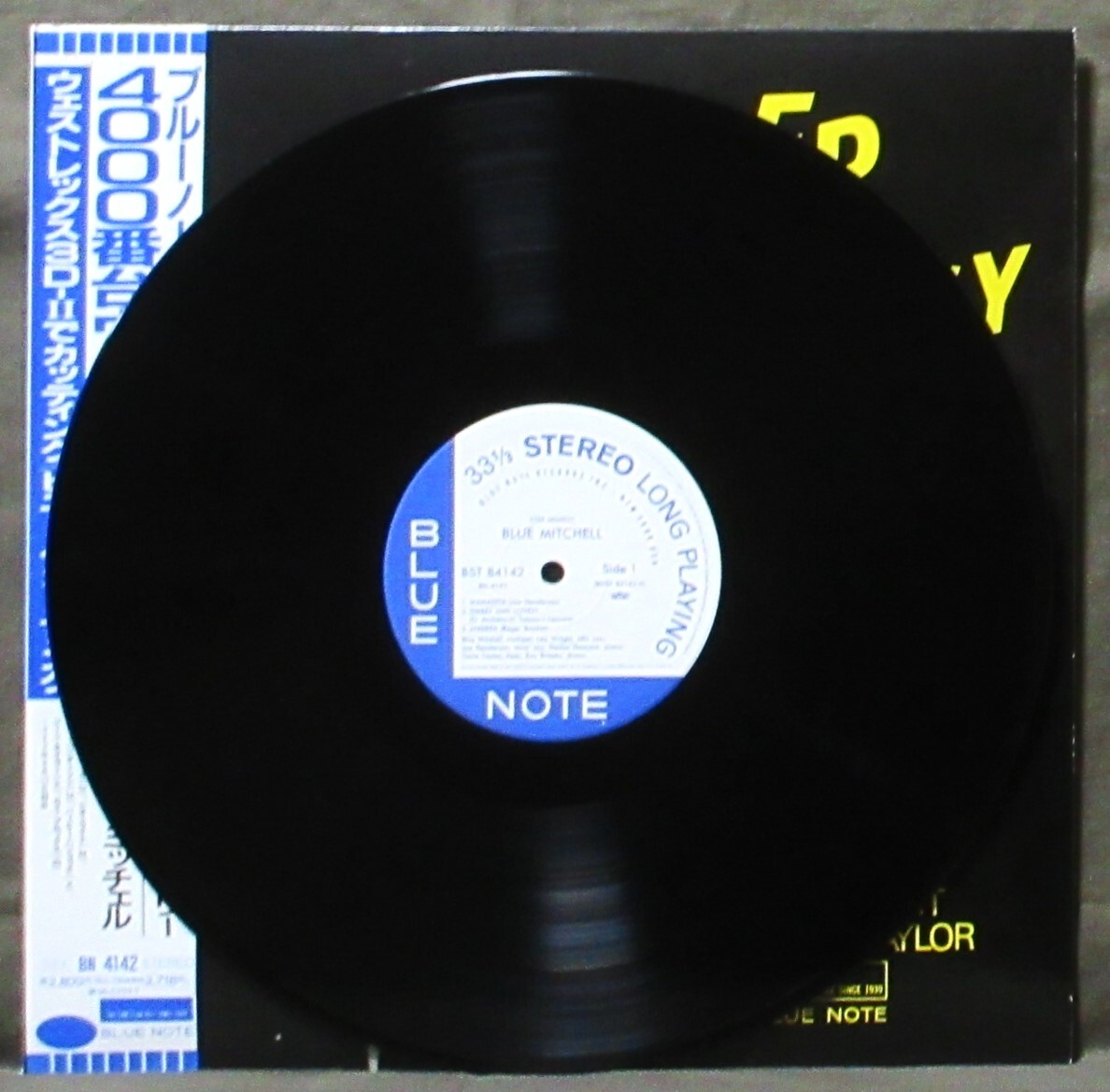 (LP) 美品! BLUE NOTE(東芝) BLUE MITCHELL [STEP LIGHTLY] 4000番台ウルトラコレクション/ブルーミッチェル/Joe Henderson/1993年/BN 4142_画像3
