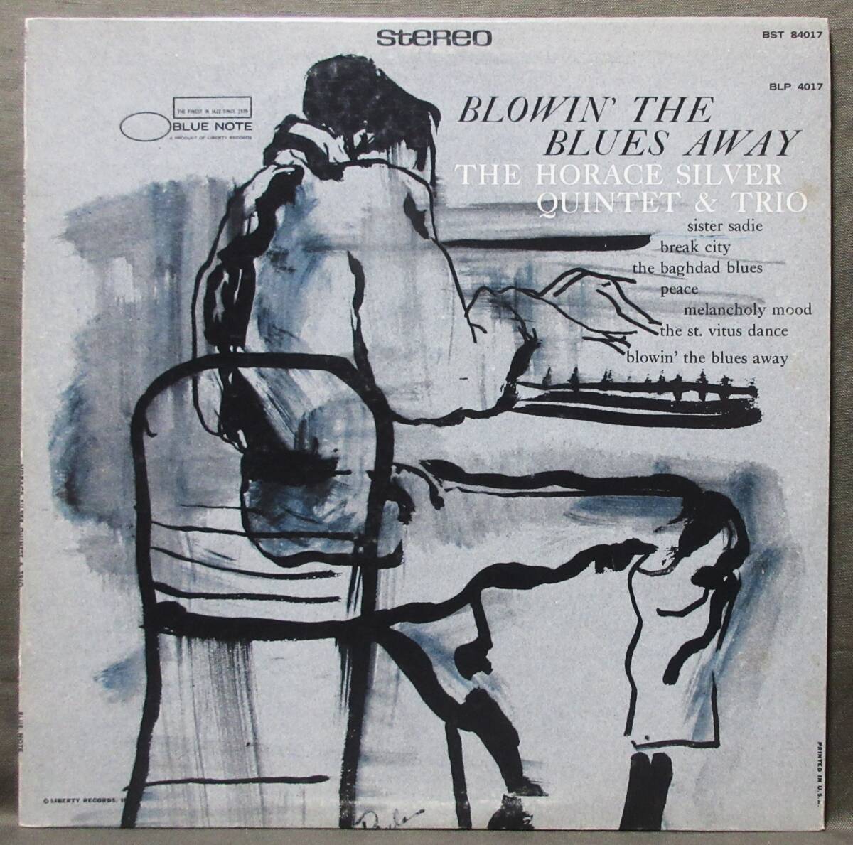 (LP) US/BLUE NOTE(LIBERTY) HORACE SILVER [BLOWIN' THE BLUES AWAY] RVG刻印有り/ホレスシルヴァー/Blue Mitchell/Junior Cook//BST84017の画像1