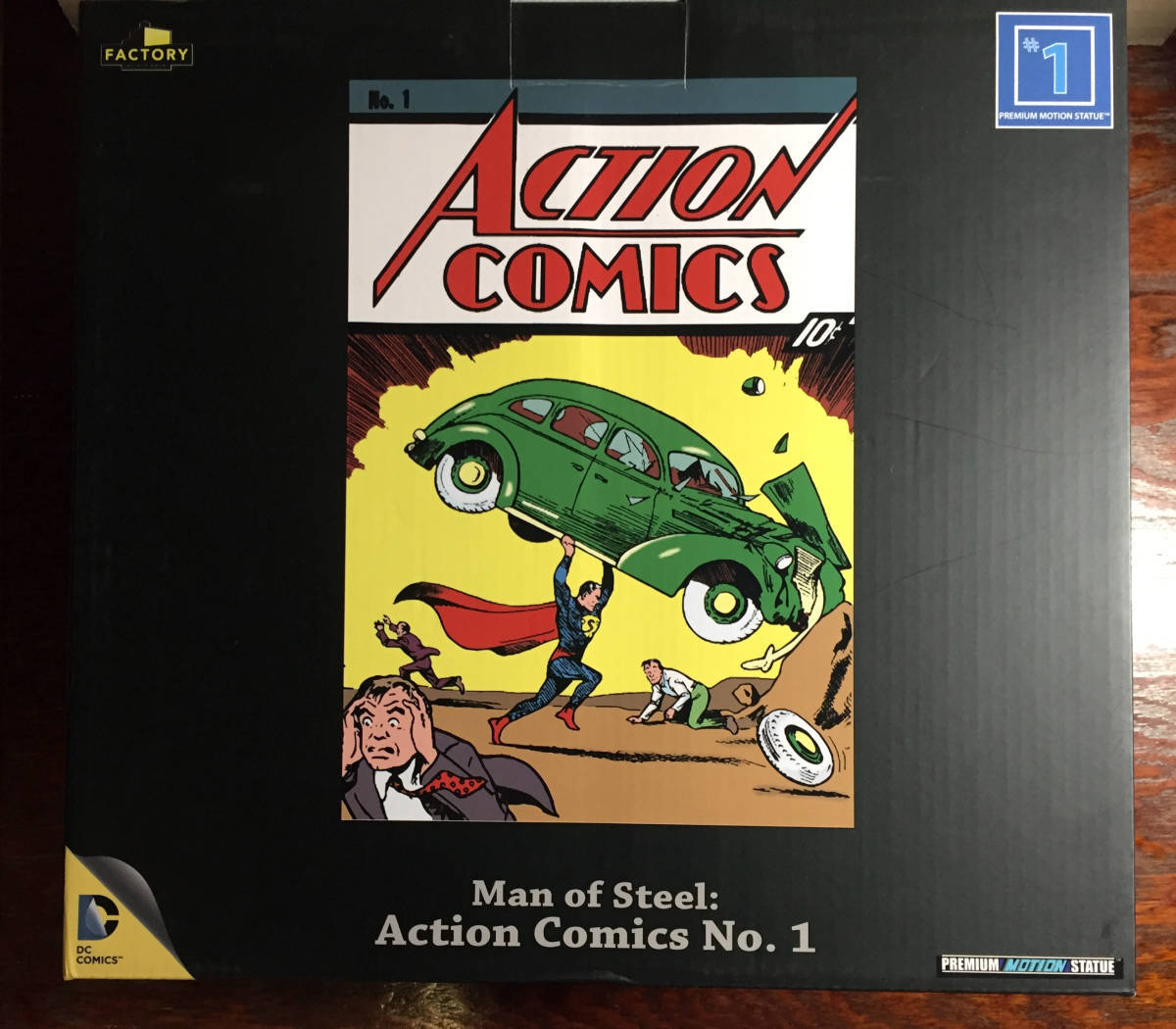 DC комиксы / action комикс #1 : Супермен premium motion старт chu-