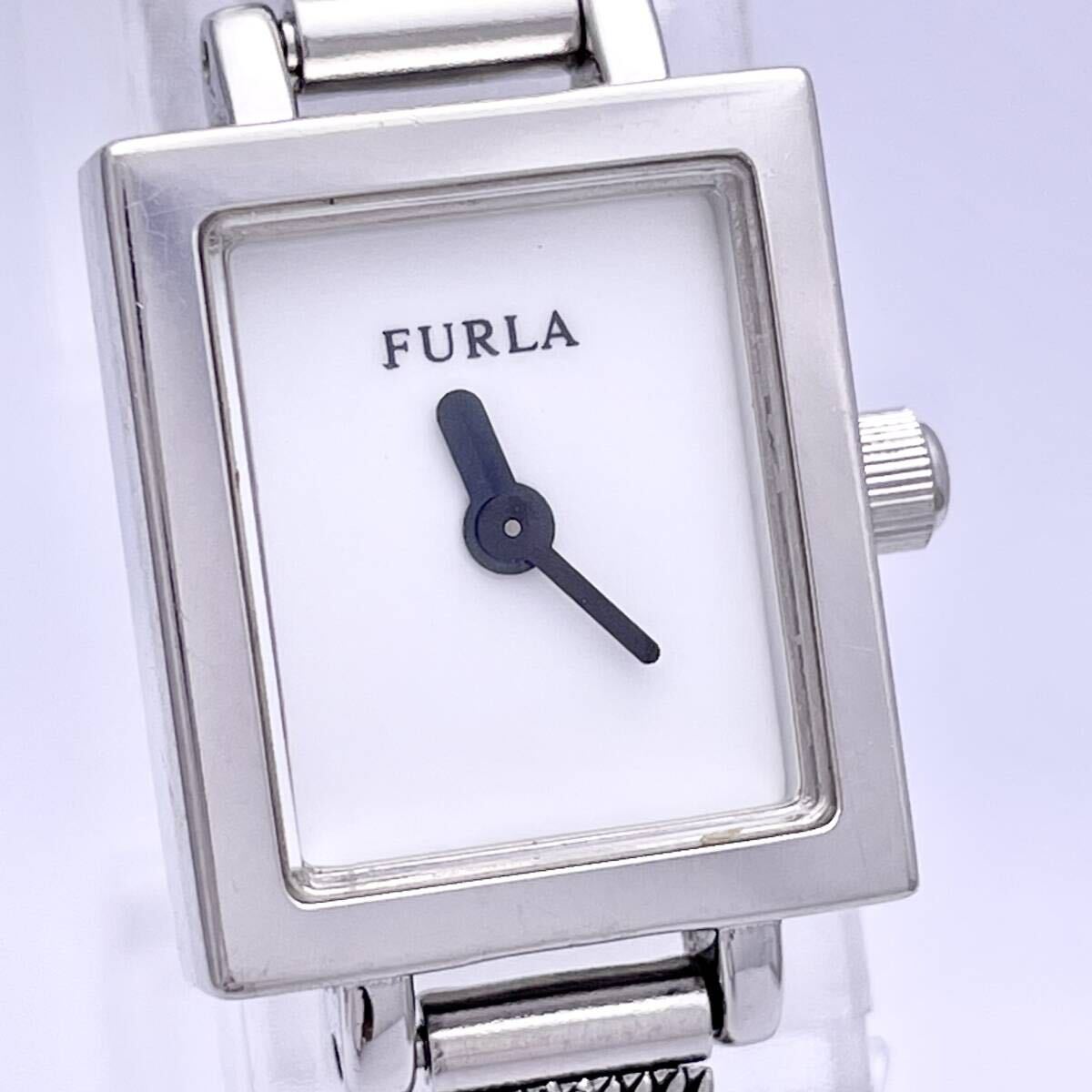 FURLA フルラ STEEL COLLECTION 腕時計 ウォッチ クォーツ quartz 銀 シルバー P205_画像4