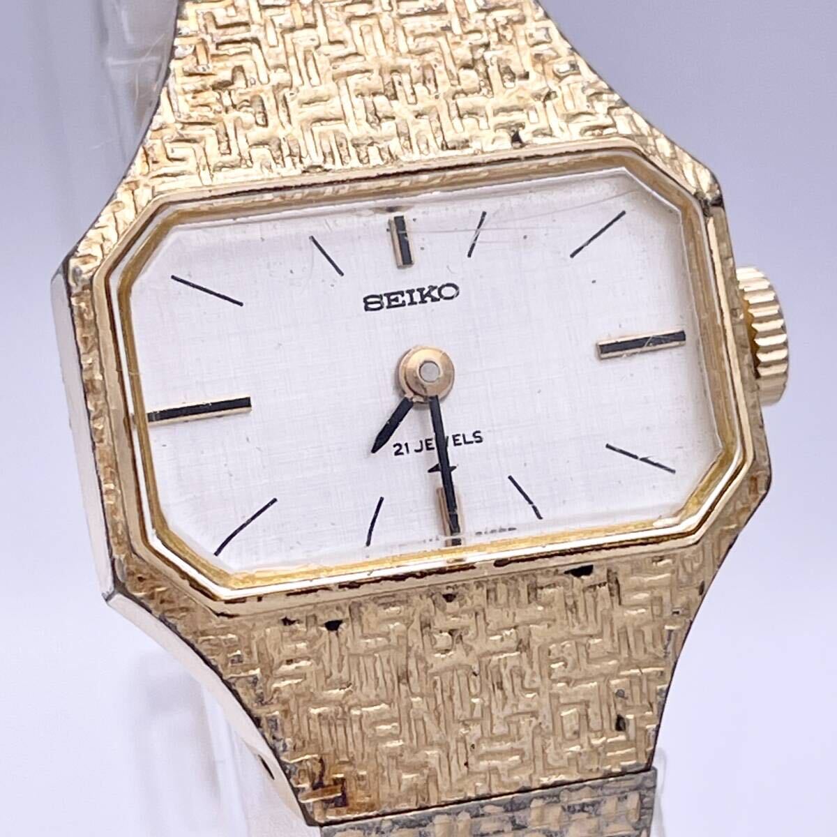 SEIKO セイコー 21jewels 21石 11-3870 腕時計 ウォッチ 手巻き 機械式 金 ゴールド P250_画像4