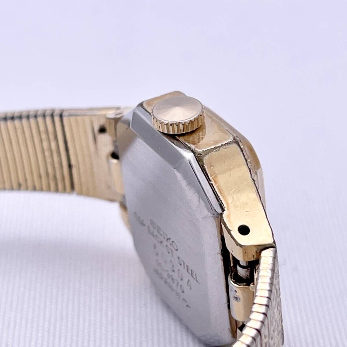 SEIKO セイコー 21jewels 21石 11-3870 腕時計 ウォッチ 手巻き 機械式 金 ゴールド P250_画像8