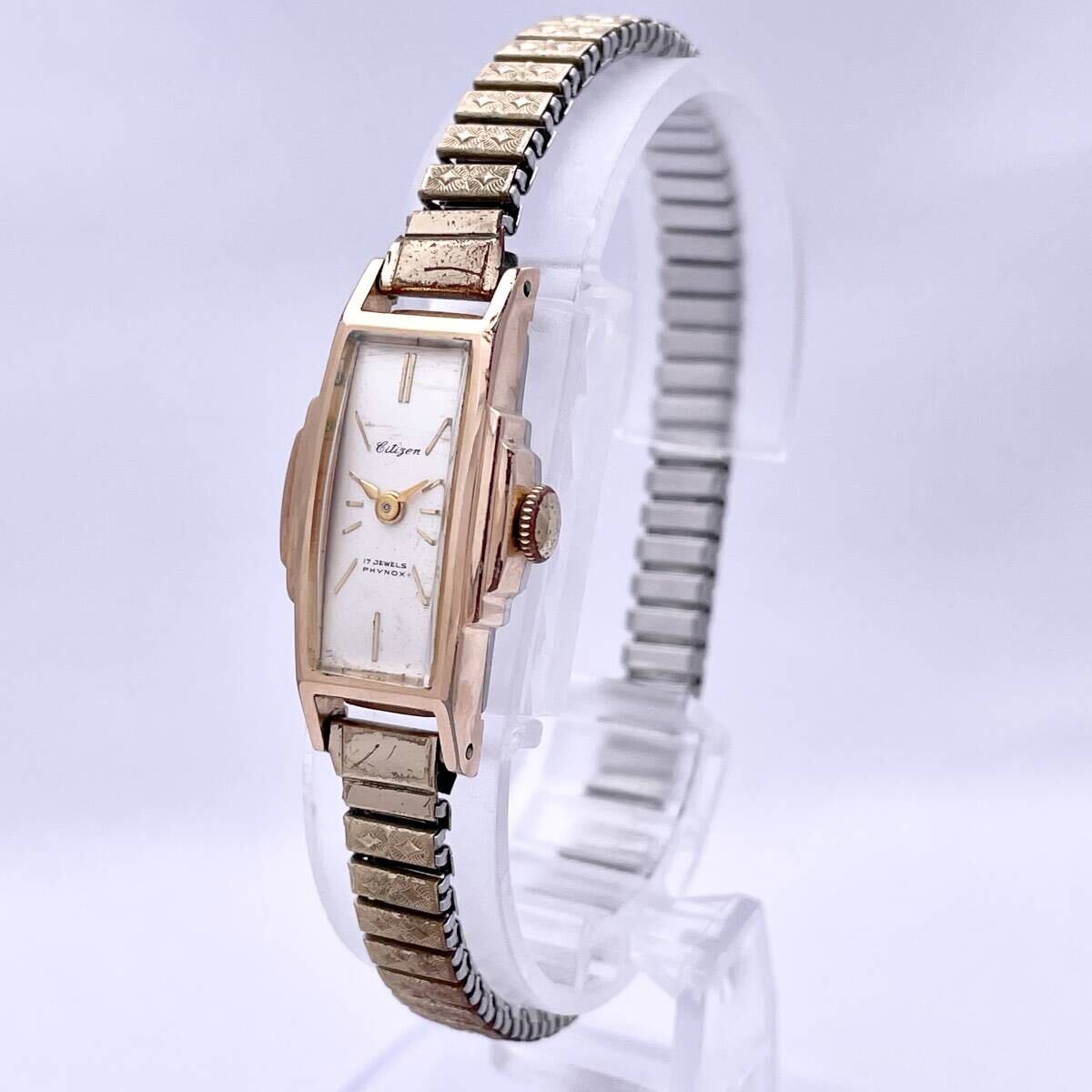CITIZEN シチズン PHYNOX フィノックス 5728 CGP 腕時計 ウォッチ 手巻き 機械式 金 ゴールド P253