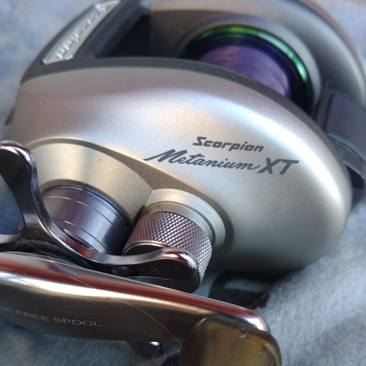 シマノ SHIMANO スコーピオンメタニウムXT左 Scorpion Metanium 中古の画像2