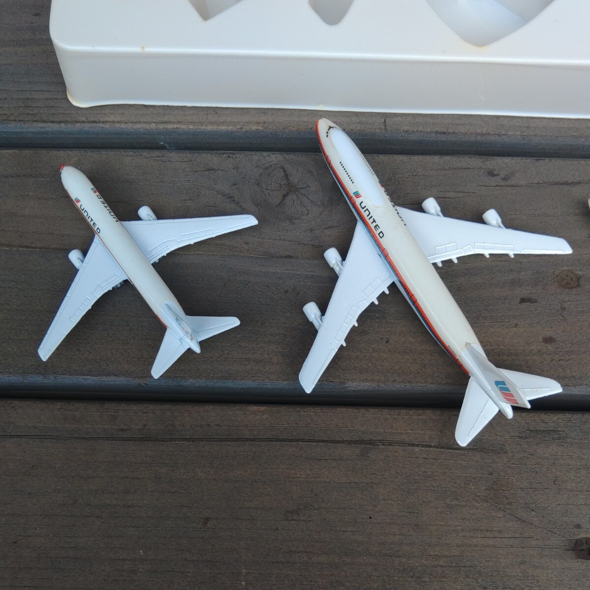 ユナイテッド航空、ダイキャスト模型、４機、SCHBAK、ドイツ製_画像3