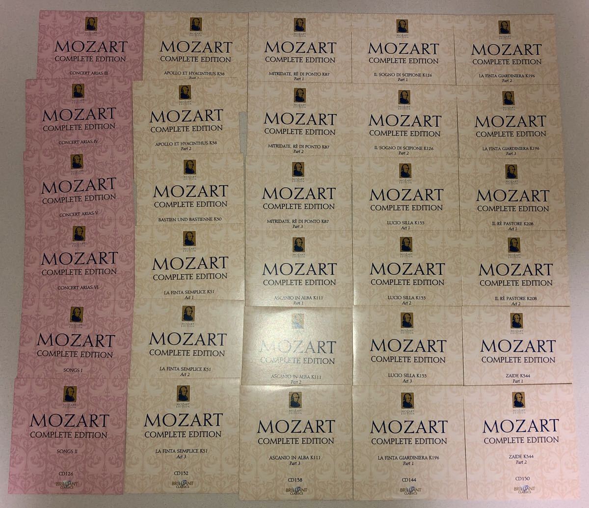 MOZART COMPLETE EDITION Complete Works on CD (170 CD + CD-ROM)ブリリアント社製 モーツァルト全集の画像9