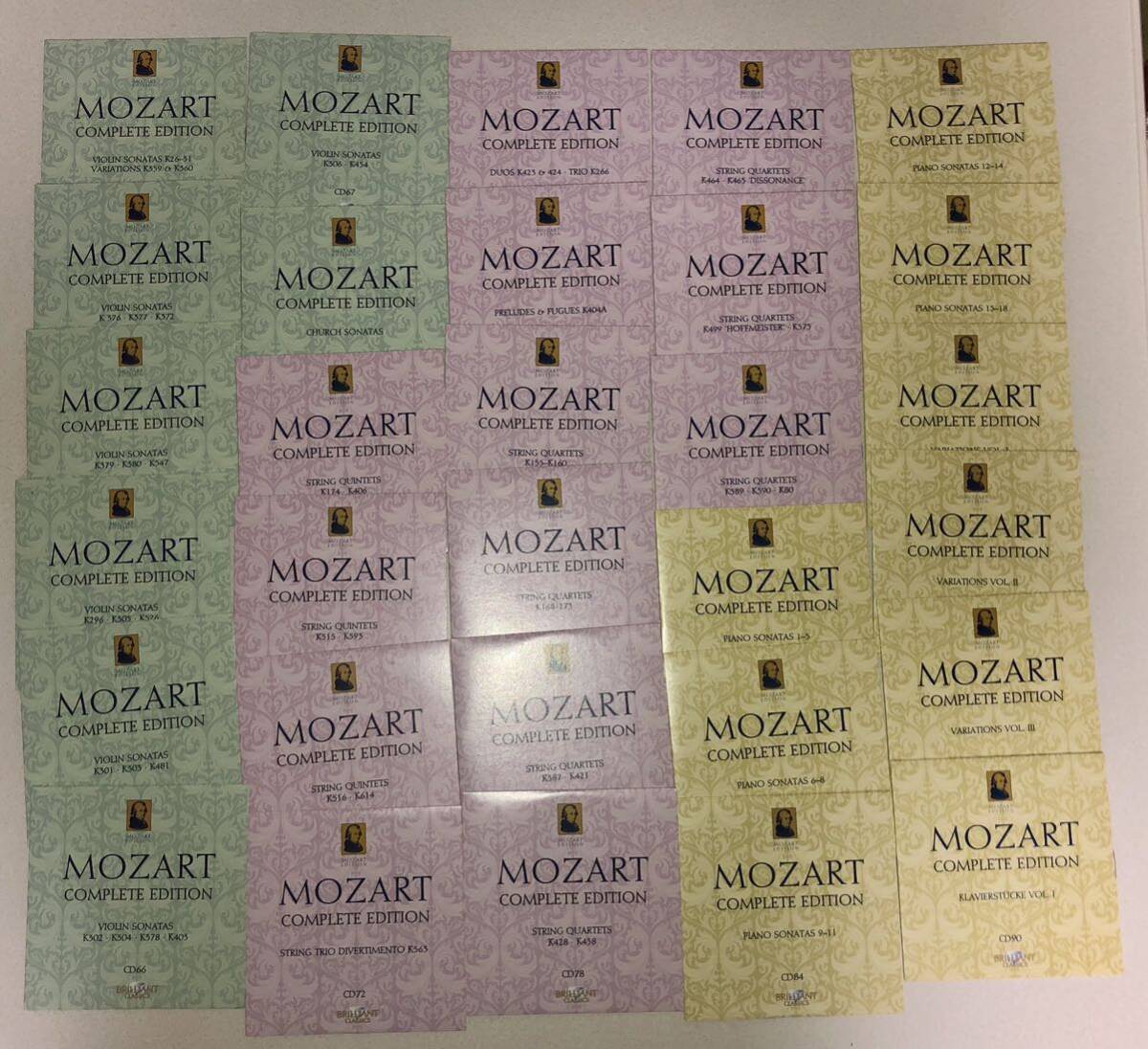 MOZART COMPLETE EDITION Complete Works on CD (170 CD + CD-ROM)ブリリアント社製 モーツァルト全集の画像7