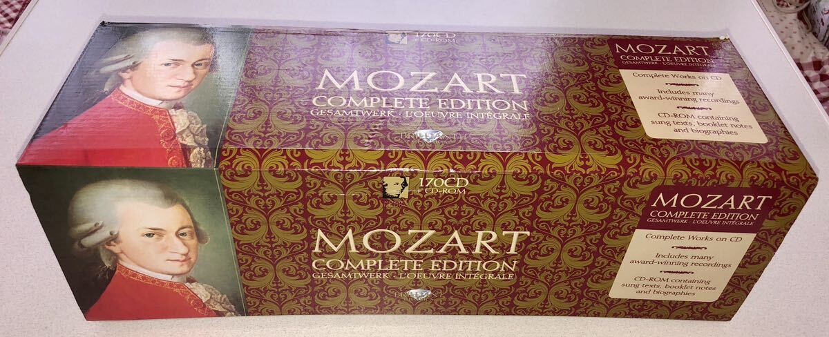 MOZART COMPLETE EDITION Complete Works on CD (170 CD + CD-ROM)ブリリアント社製 モーツァルト全集の画像1