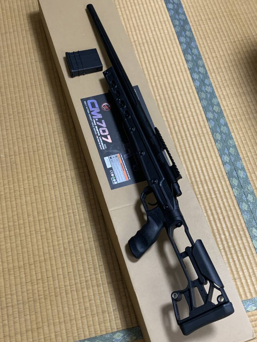 CYMA MDT HS3 SRS-Lite エアーコッキング スナイパーライフルの画像2