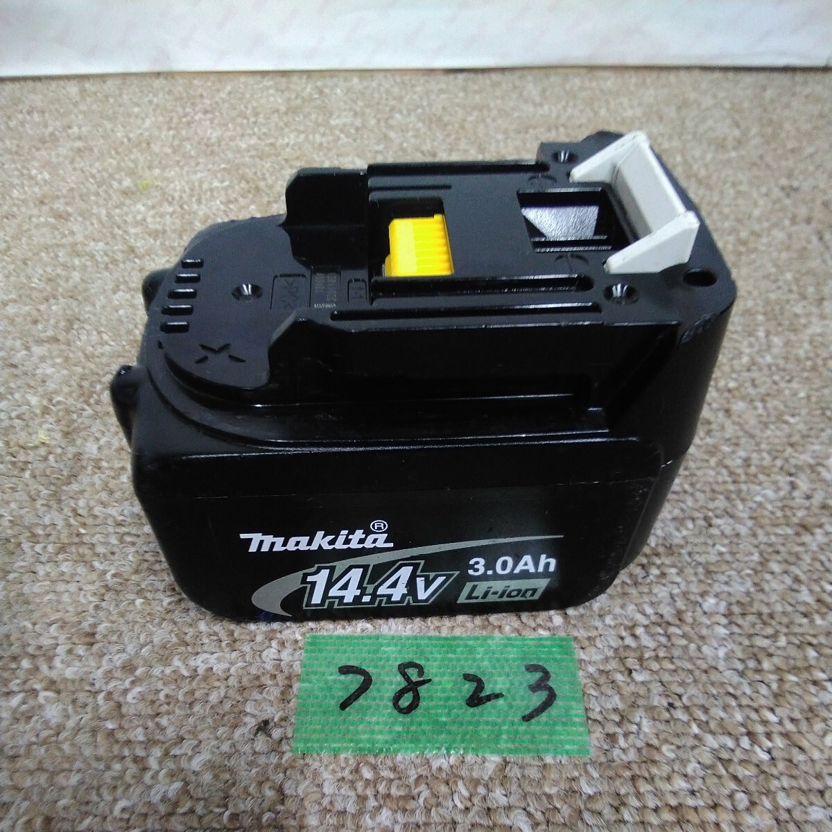 7823 送料520円 マキタ 14.4v 純正品 リチウムイオンバッテリ BL1430 makita Li-ion バッテリー 電動工具 ツール_画像3