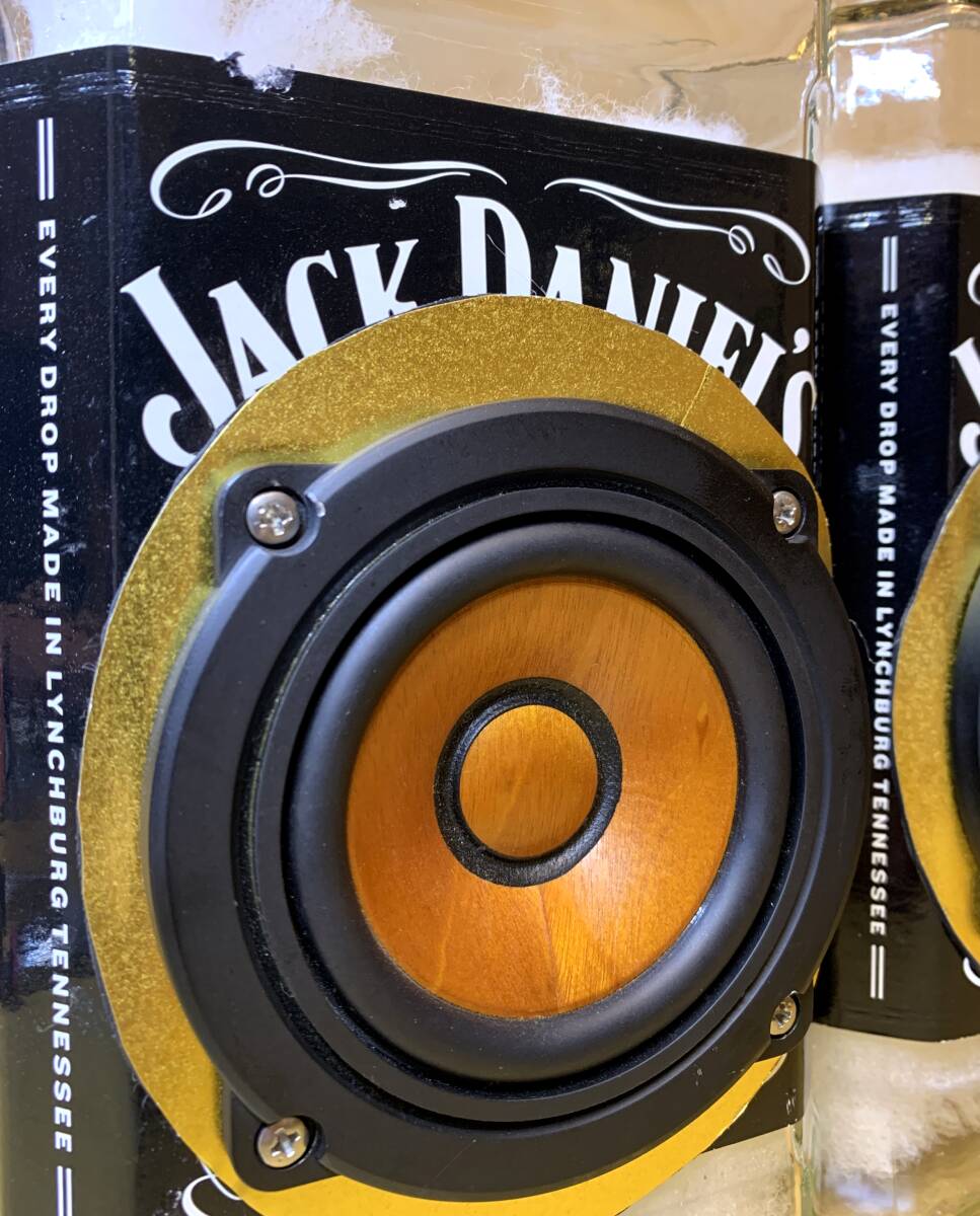 JACK DANIEL'S 3Lボトル JVC SP-EXN1 ウッドコーン・フルレンジ・スピーカー 【送料無料】の画像3