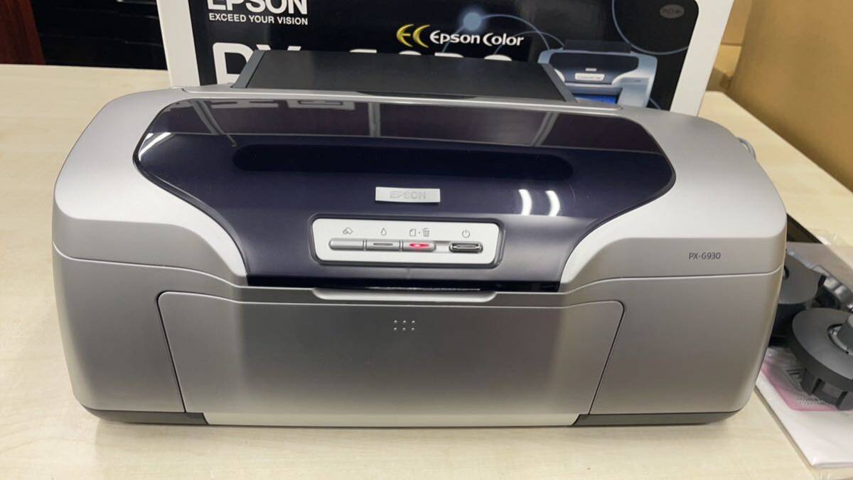 ★ジャンク品 EPSON☆インクジェットプリンター☆PX-G930☆ エプソン 箱付きの画像1