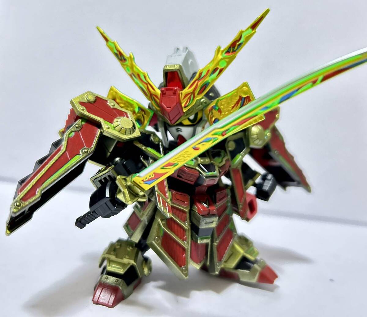 【ガンプラ完成塗装品】SDW 78代目武者頑駄無（むしゃガンダム ）_画像1