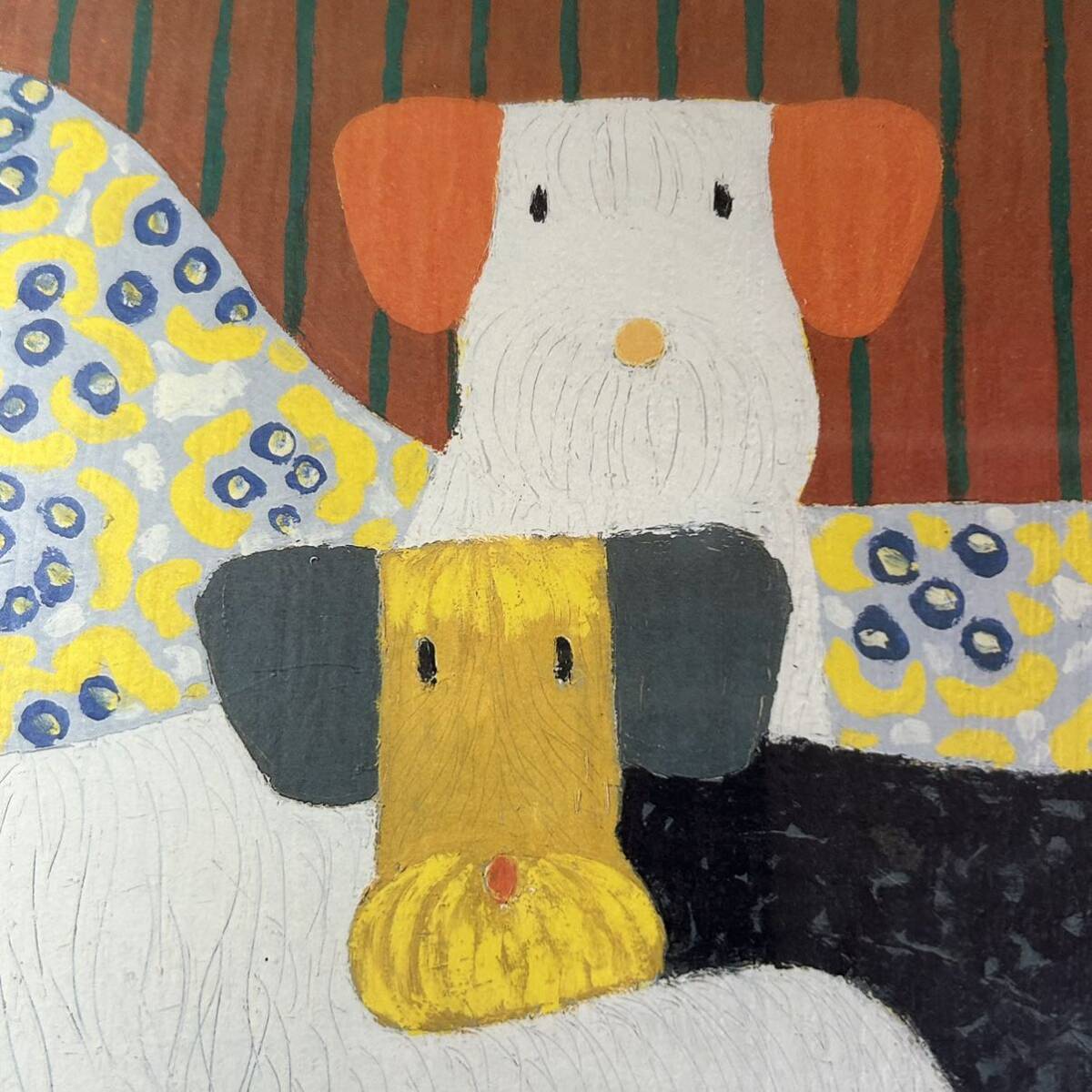 ラウラ フューメ 犬 いぬ LAURA FIUME アートポスター 絵 額縁 飾り 絵画 額装 アート インテリア コレクション の画像5