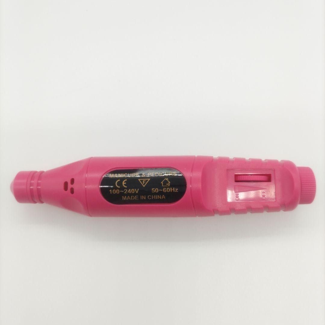 【お買い得♪】ピンク ミニルーターセット  USB リューター ビット ネイル　DIY バリ取り　ルーター　ネイルオフ　