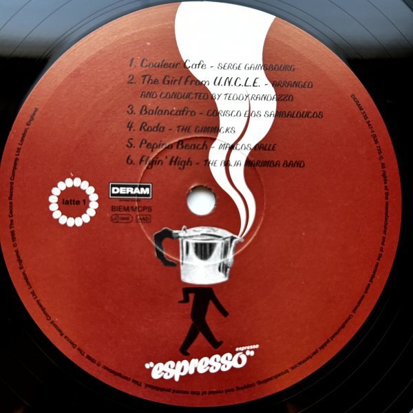 Various Espresso Espresso - A Lightly Latin Brazilian Blend - Deram 535 547-1 2レコード_画像5