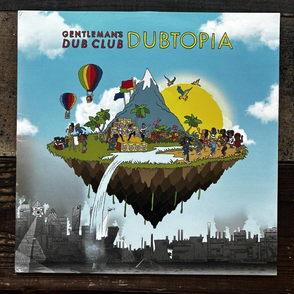 Gentleman's Dub Club Dubtopia Easy Star Records ES-1059V Limited Edition, Sky Blue Vinylの画像1