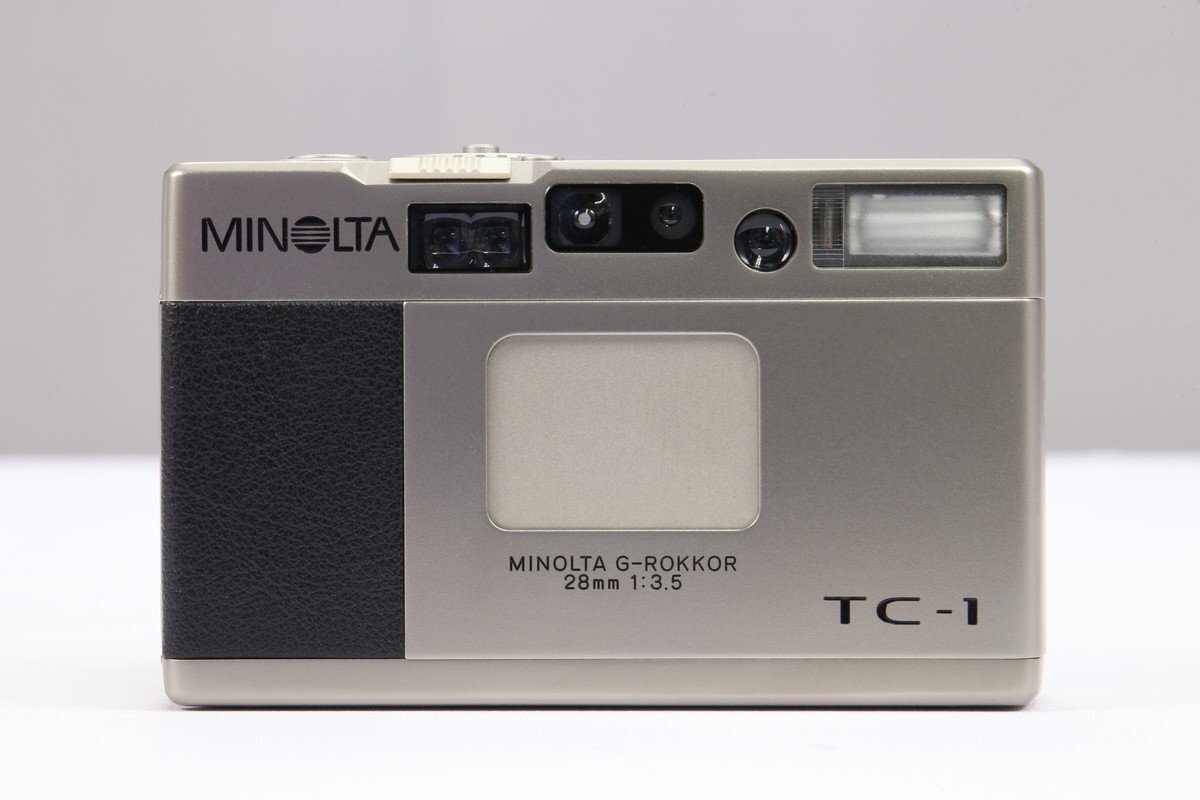 【 未使用品 | レア 】 MINOLTA コンパクトフィルムカメラ TC-1 【 実使用されてない希少なお品です 】の画像3