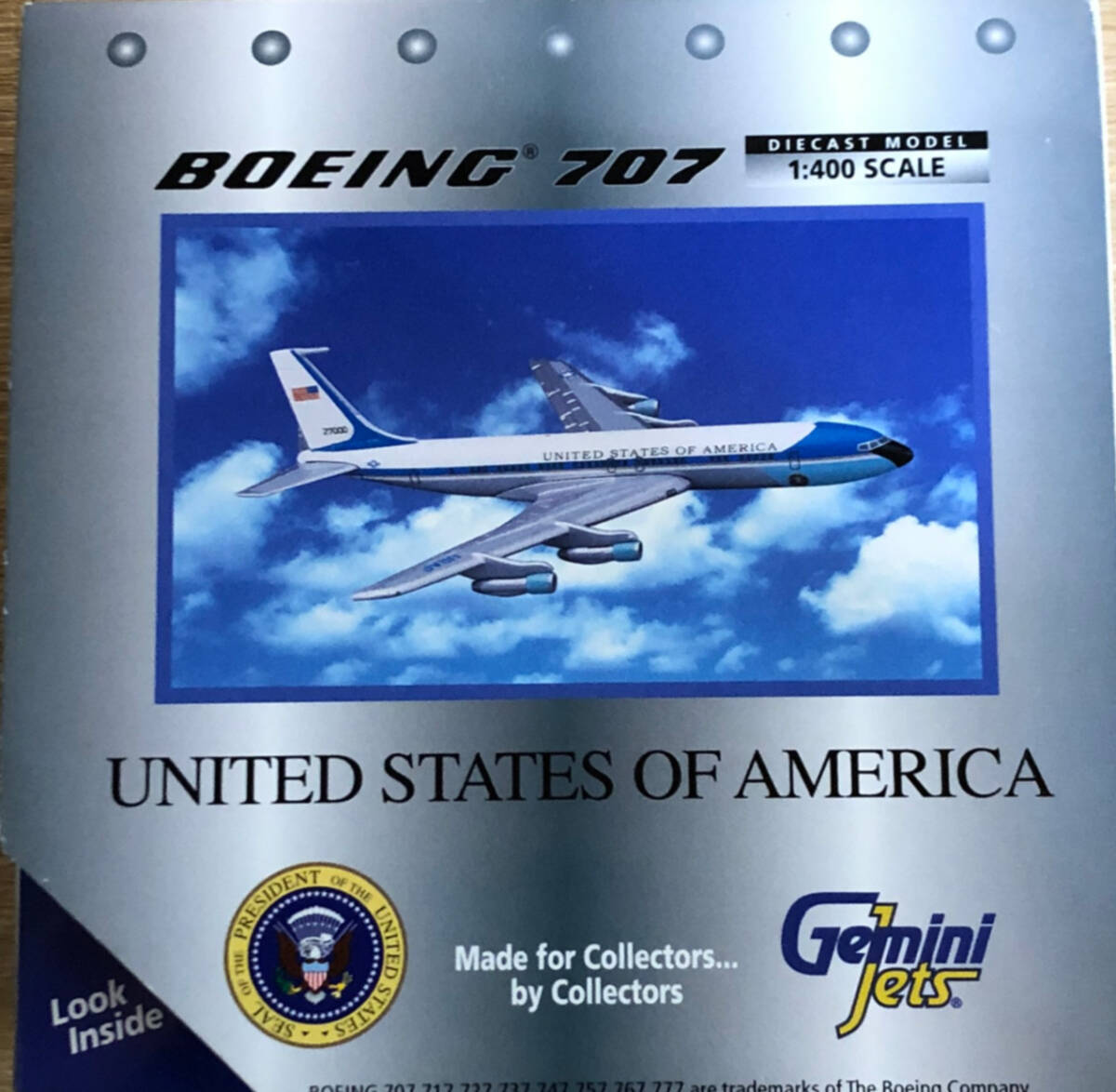 1/400 Gemini Jets United States Air Force(アメリカ空軍）B 707-353B /VC-125 - Air Force One/72-700_画像7