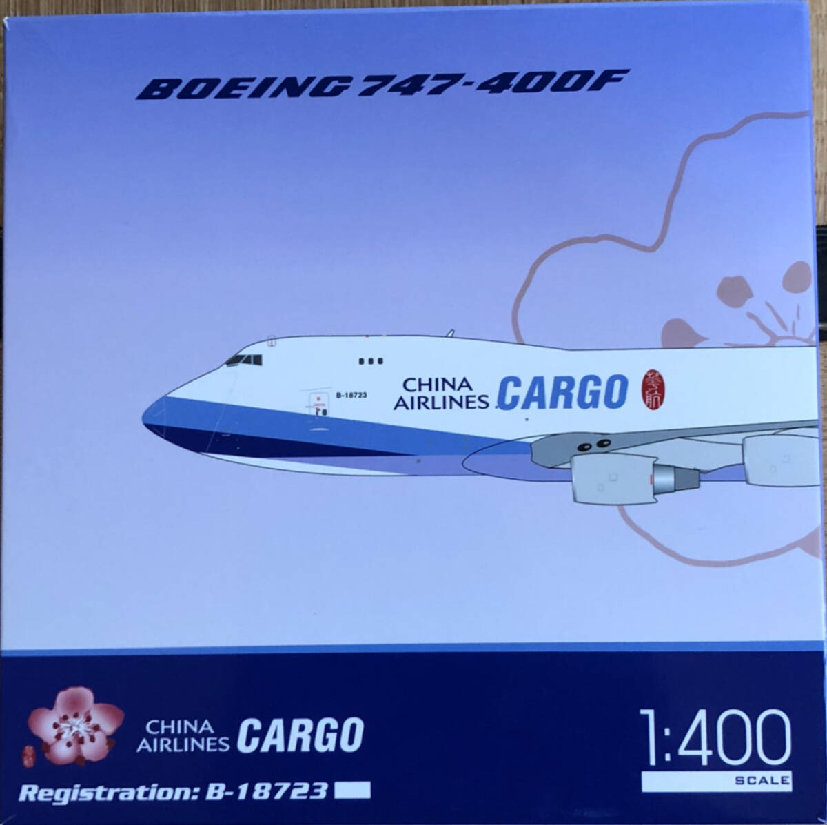 1/400 JC Wings China Airlines(中華航空） B 747-409FSCD/B-18701/60th Anniversary Logo_画像7