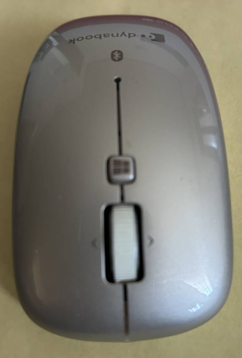 即決　動作確認済み　TOSHIBA 東芝マウス Bluetoothワイヤレスマウス M-R0047-O ①_画像1
