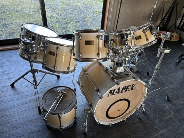 Mapexメイペックス Orion Series hand selected maple （バーズアイメイプル）7点セット+αの画像1