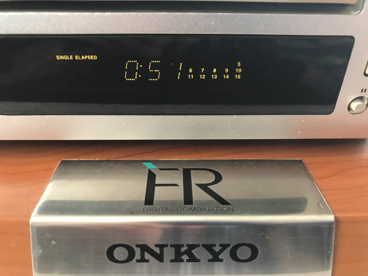 〓動作良好 ONKYO C-705TX　オンキョー CDデッキ_画像3