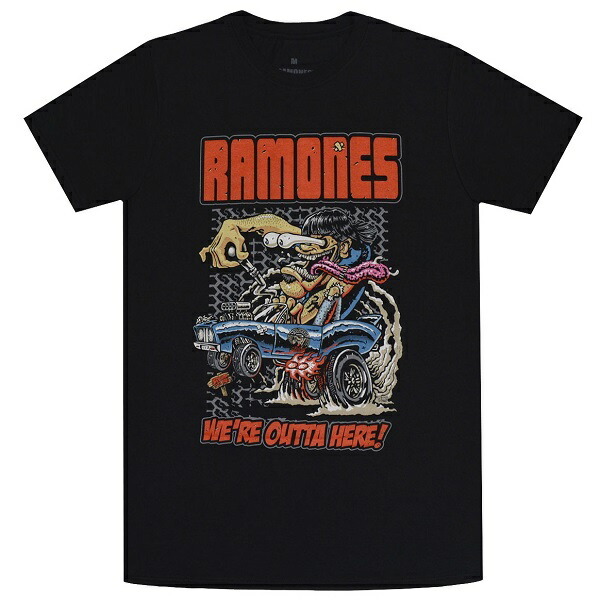 RAMONES ラモーンズ Outta Here Tシャツ XLサイズ オフィシャル_画像1