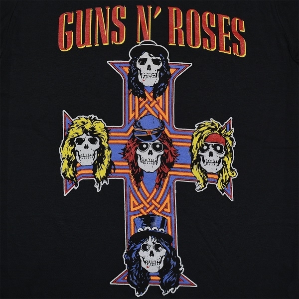 GUNS N' ROSES ガンズアンドローゼズ Vintage Cross Tシャツ Sサイズ オフィシャル_画像2