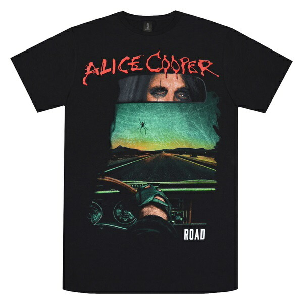 ALICE COOPER アリスクーパー Road Cover Tシャツ Mサイズ オフィシャル_画像1