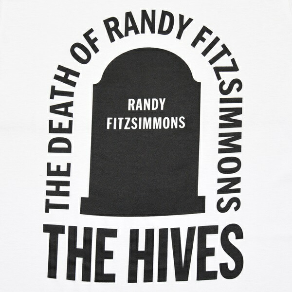 THE HIVES ハイヴス Randy Gravestone Tシャツ XLサイズ オフィシャル_画像2