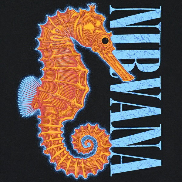 NIRVANA ニルヴァーナ Seahorse Tシャツ Mサイズ オフィシャル_画像2