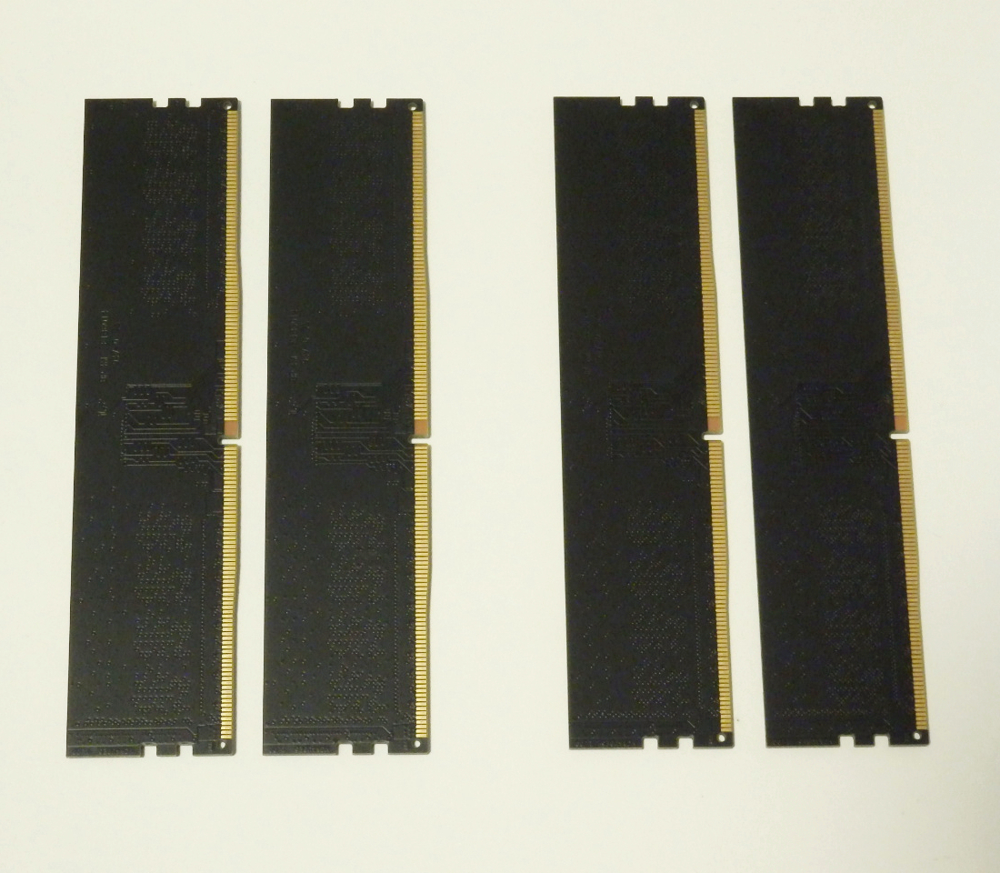  Silicon Power (シリコンパワー) メモリ DDR4-2400 (PC4-19200) SP016GBLFU240B22 (8GB 4枚 32GB) 中古動作品の画像3