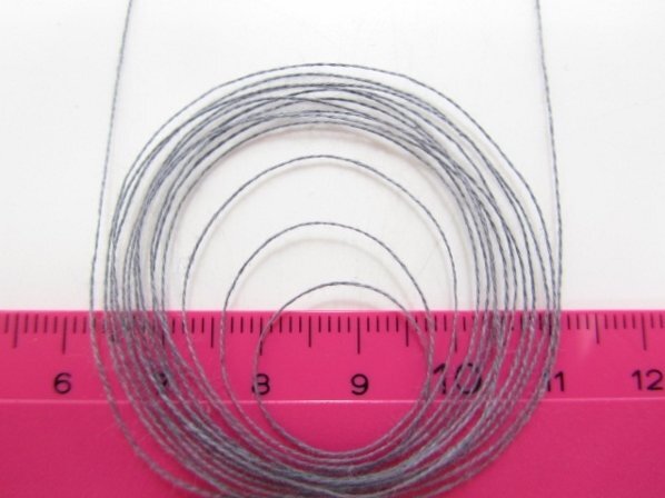 毛糸・ドラロン綿・グレー　1kg　H-027_画像3