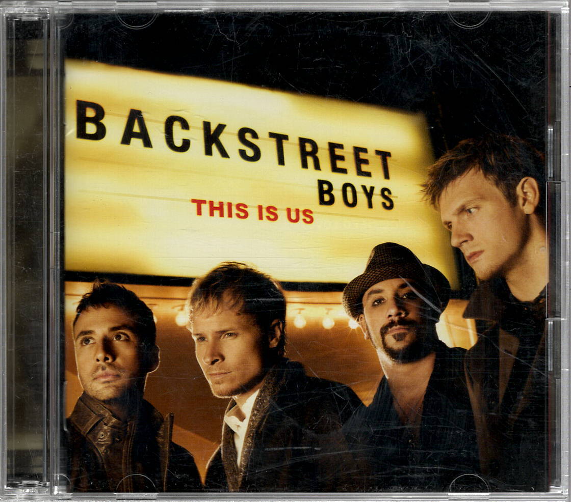  задний Street * boys Backstreet Boys[tis*iz*asThis Is Us] первый раз производство ограничение запись *DVD есть *CD стикер имеется 