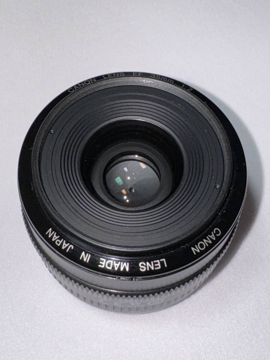 【難あり】Canon EF 35mm f2　Canon EFマウント　純正フード付き_画像5